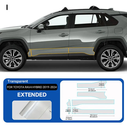 Precut PPF for Toyota RAV4 Hybrid XA50 (2019–2025) | TPU Headlight, Door & Mirror Protection