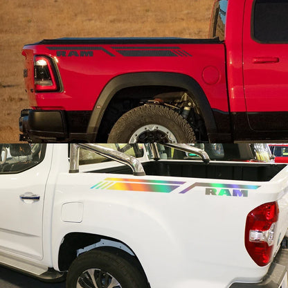 Bed Side Stripe Decal for Dodge RAM 1500 / 2500 / 3500 Rebel / TRX | Pickup Vinyl Graphic