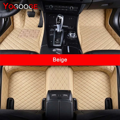 YOGOOGE Custom Car Floor Mats For BMW X6 E71 E72 F16 F86 G06 G96 Auto Carpets Foot Coche Accessorie