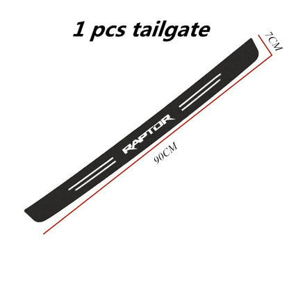 Carbon Fiber Door & Trunk Protective Strip for Ford Raptor / F-250 / Super Duty | Vinyl