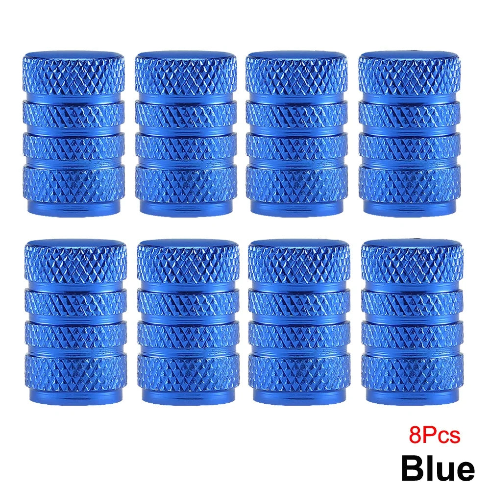 Aluminum Tire Valve Caps | Dustproof Universal Stem Covers