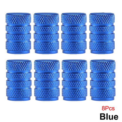 Aluminum Tire Valve Caps | Dustproof Universal Stem Covers
