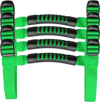 Roll Bar Grab Handles Grip for Jeep Wrangler YJ/TJ/JK/JL (1995–2021) | 4-Piece Set