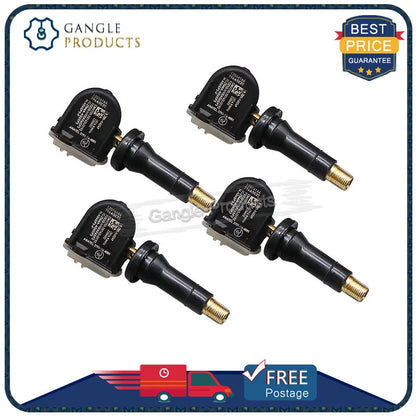 GANGLE 4PCS TPMS Tire Pressure Sensors for Chevrolet Equinox 2018-2023 315MHz | OEM 13516164 13598772 13598771