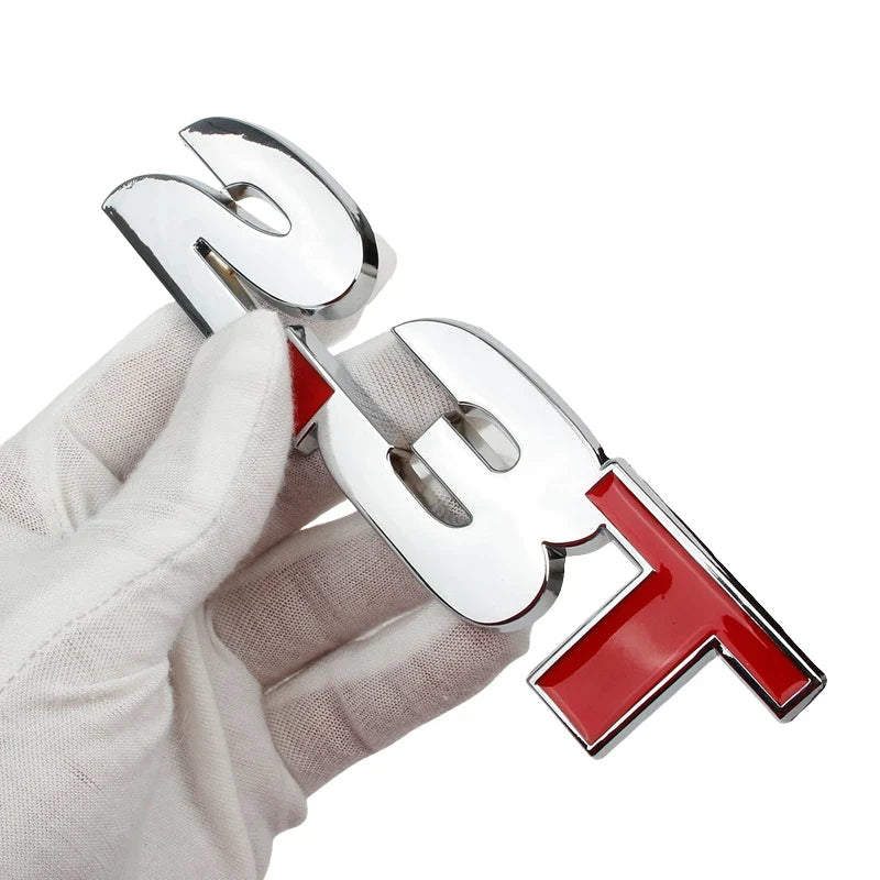3D Metal 2.3T Displacement Badge for Ford Mustang GT / Shelby EcoBoost | Emblem Sticker