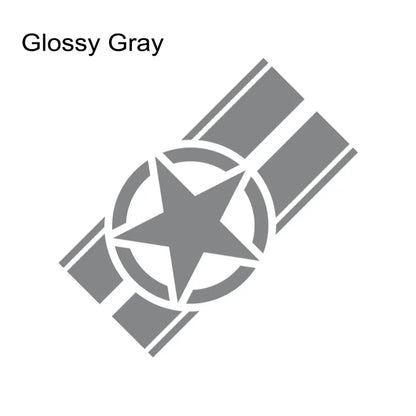 Jeep Hood Cover Decal – Pentagram Star Vinyl Sticker | Wrangler JK JL TJ, Renegade, Patriot, Trailhawk, Rubicon