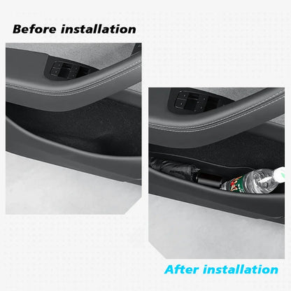For Tesla Model Y YL Launch Juniper 2025-Latest Door Storage Box TPE