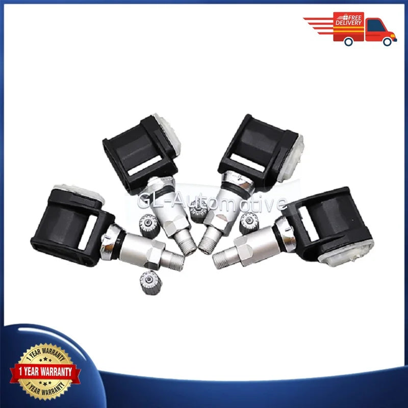 4PCS Mercedes-Benz TPMS Sensor A0009052102 433MHZ Tire Pressure Monitoring System