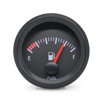 52MM Gauge 12V Water Temp Oil Temp Gauge Oil Press Fuel Volts Gauge Air Fuel Ratio Boost Exhaust Temp Meter Black Face Gauge
