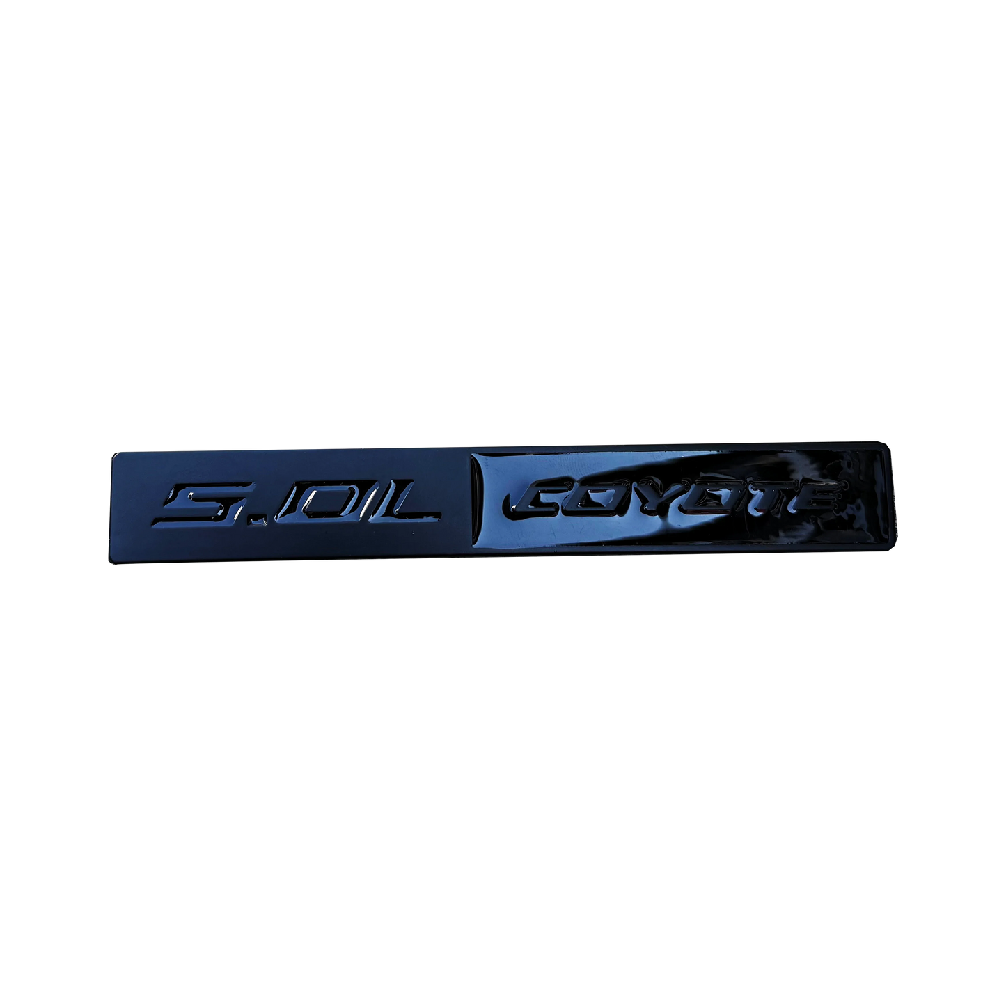 5.0L COYOTE Metal Badge | Trunk & Fender Emblem Sticker for Ford Mustang