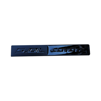 5.0L COYOTE Metal Badge | Trunk & Fender Emblem Sticker for Ford Mustang