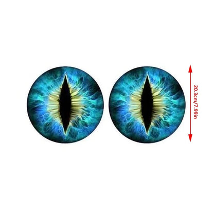 Beast Eyes Headlight Decals – Car & Jeep Headlight Sticker | 6 Colors | Universal Fit