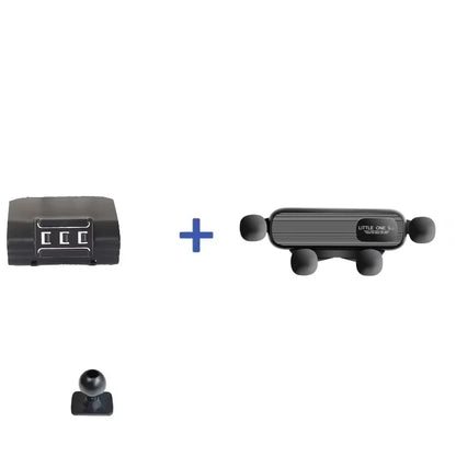 Car Phone Holder Base Special Mounts For AUDI A6L A6 C8 2019 2020 2021 2022- 2024 Wireless Charging Car Interior Accessories