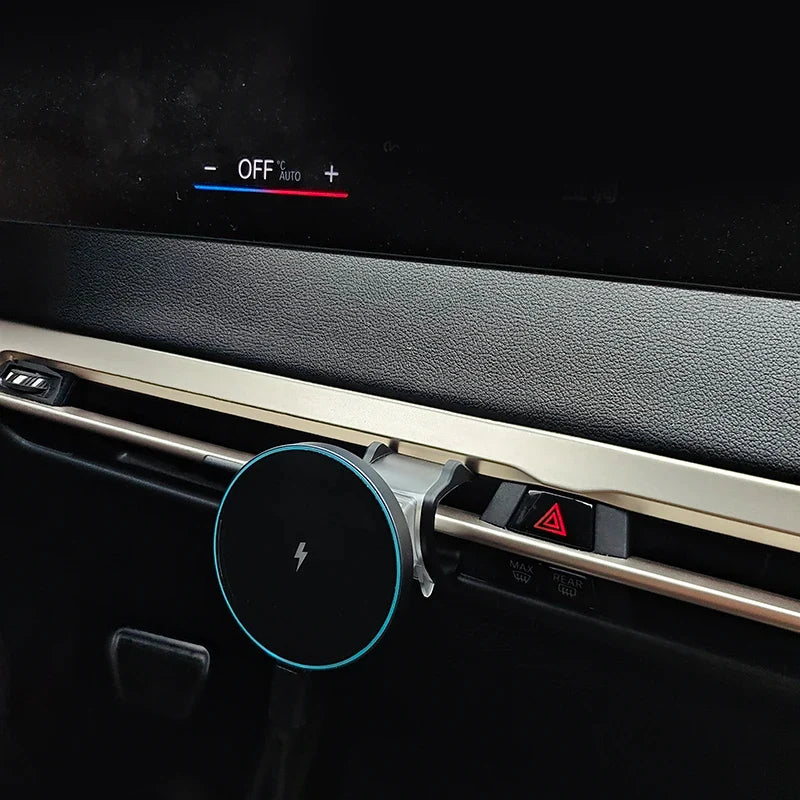 For BMW X1 X2 iX1 iX2 iX Wireless Charger Phone Holder 15W