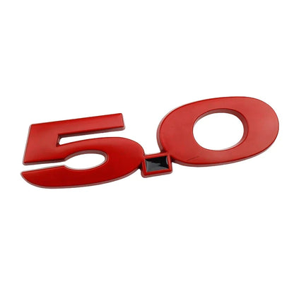 3D Metal 5.0 Logo Emblem for Ford Mustang GT / GT50 (2015-2021) | Badge Sticker