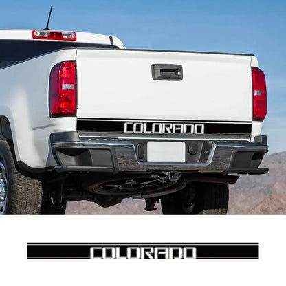 Custom Letter Tailgate Decal for Pickup Trucks | Rear Tail Vinyl Film Graphic