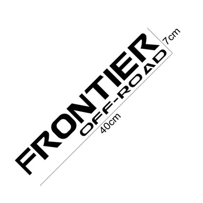 Trunk Bed Side Decal for Nissan Frontier | Custom Vinyl Truck Graphic 2-Pack