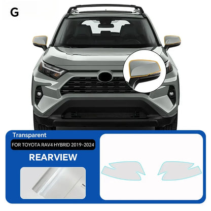 Precut PPF for Toyota RAV4 Hybrid XA50 (2019–2025) | TPU Headlight, Door & Mirror Protection