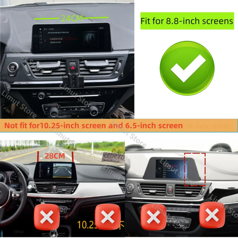 Car Phone Holder for BMW 1 Series F40 F21 F20 2016–2023 Wireless Charging