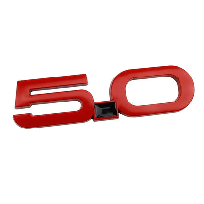 3D Metal 5.0 Logo Emblem for Ford Mustang GT / GT50 (2015-2021) | Badge Sticker