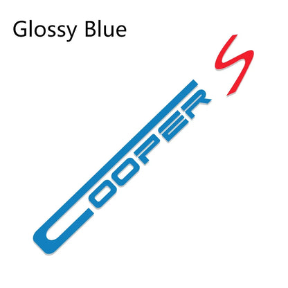 Windshield Sticker for Mini Cooper S / JCW (R50, R53, R55, R56, R60, R61, F55, F56, F60) | Vinyl Windscreen Decal