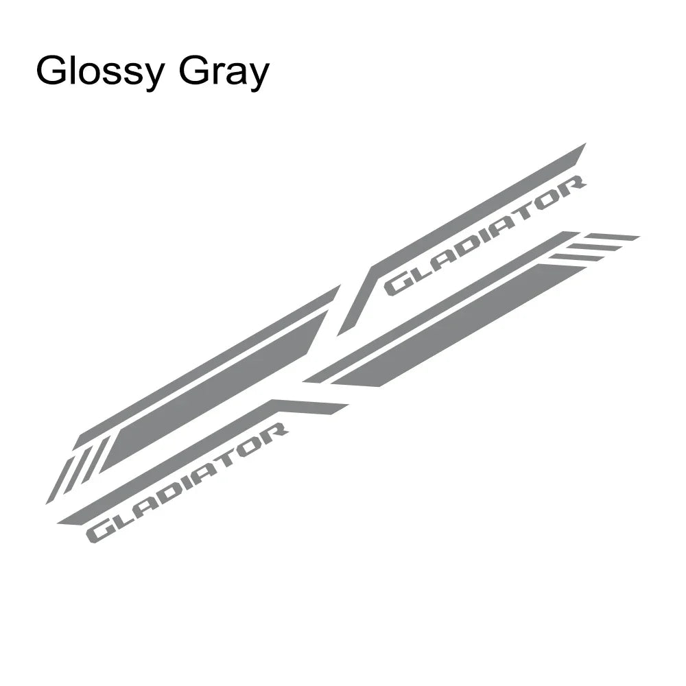 Trunk Side Stripe Decal for Jeep Gladiator JT | Pickup Truck Vinyl Graphic