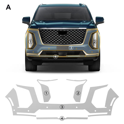 Precut PPF for Cadillac Escalade (2025+) | TPU Paint Protection Film Clear Bra