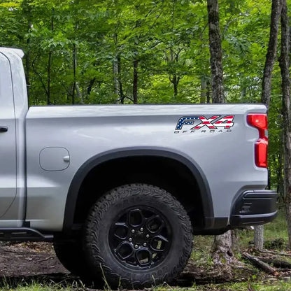 American FX4 Off-Road Sticker for Ford Ranger / F-150 / Raptor | 2-Piece Vinyl Decal