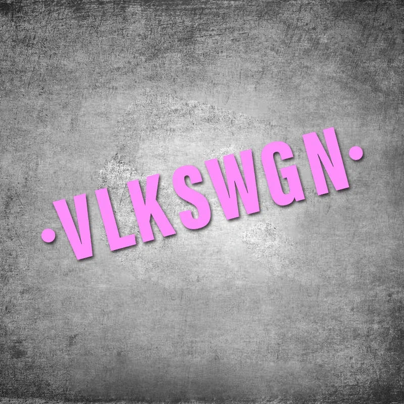 VLKSWGN Front Windshield & Rear Window Decal for VW Golf MK6 / MK7 / R / GTI | Vinyl Sticker