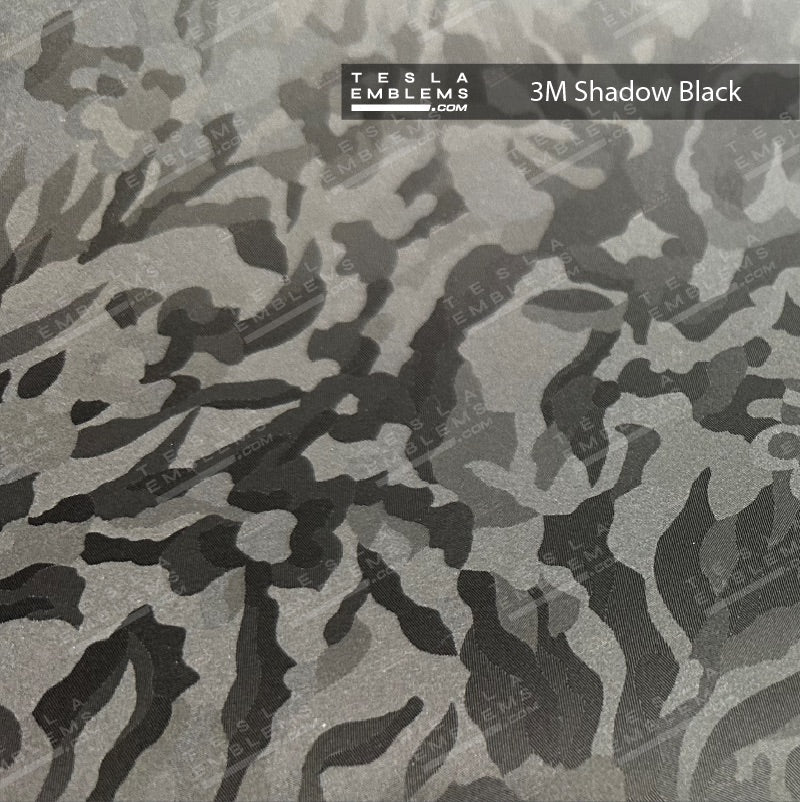 3M Shadow Black | Tesla Center Console Wrap Kit | Model 3 '21-24