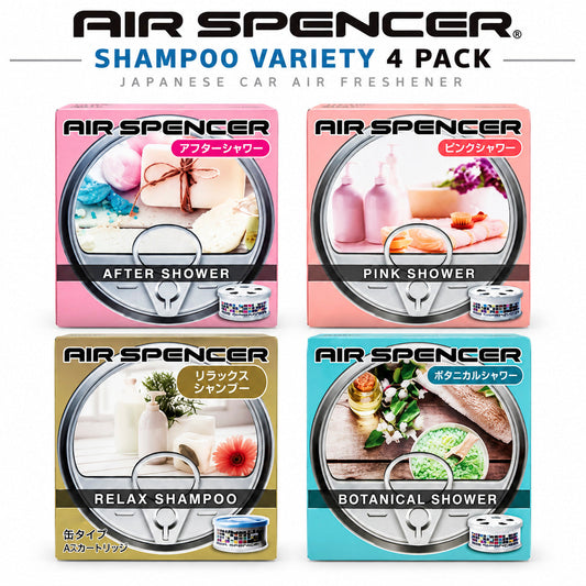 Shampoo Variety 4 Pack-Air Spencer Cartridge