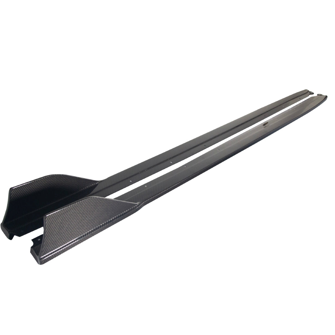 Carbon Fiber Side Rocker Extensions/ Side Skirt - Acura DE5 Integra Type S