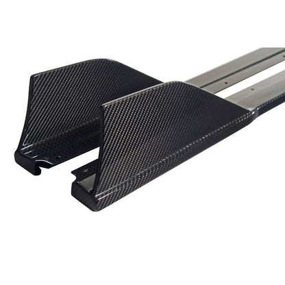 Carbon Fiber Side Rocker Extensions/ Side Skirt - Acura DE5 Integra Type S