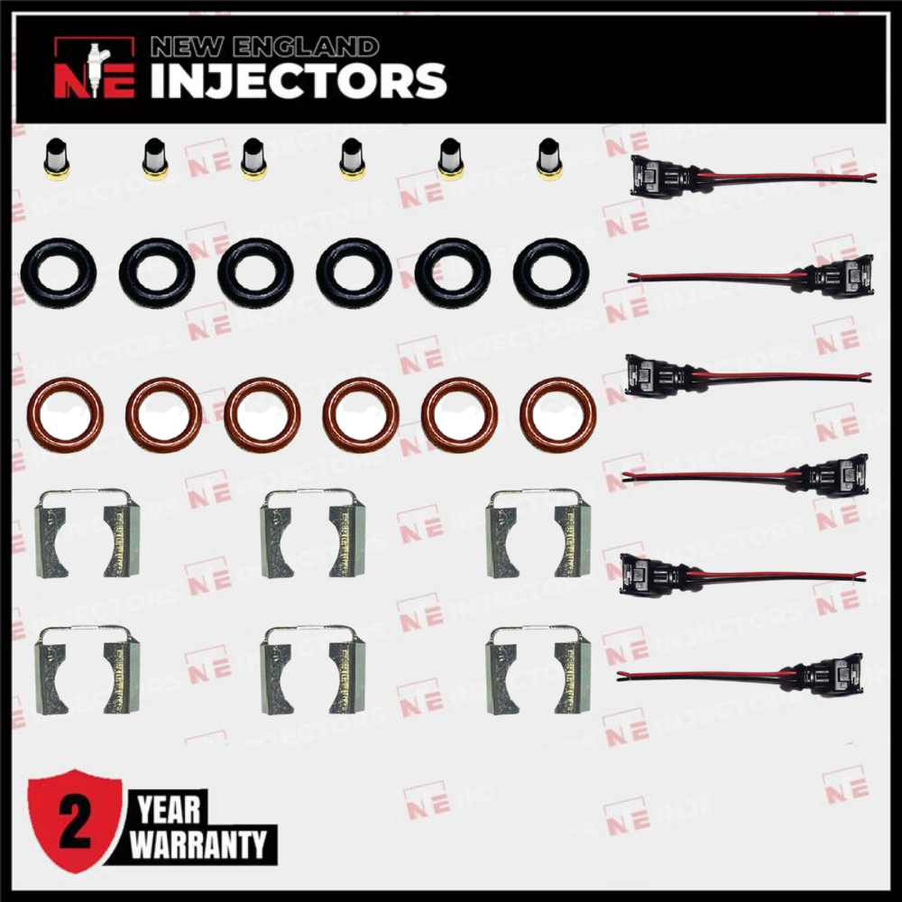 Siemens 1439800 Injector Rebuild Kit Connectors Clips BMW 3.0L