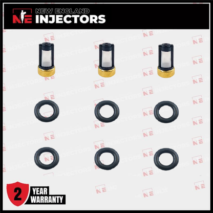 SeaDoo GTX RXP RXT GTi 4-Tec 185 225 Fuel Injector Oring Kit 03 - 08 420874520
