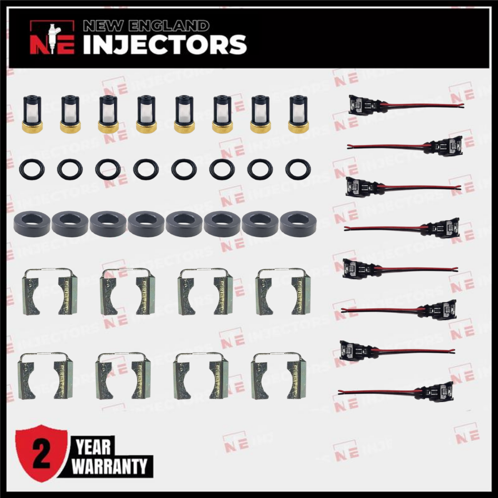 Siemens 53030778 Injector Rebuild Kit Connectors Clips Dodge Jeep 2.5L 3.9L 4.0L