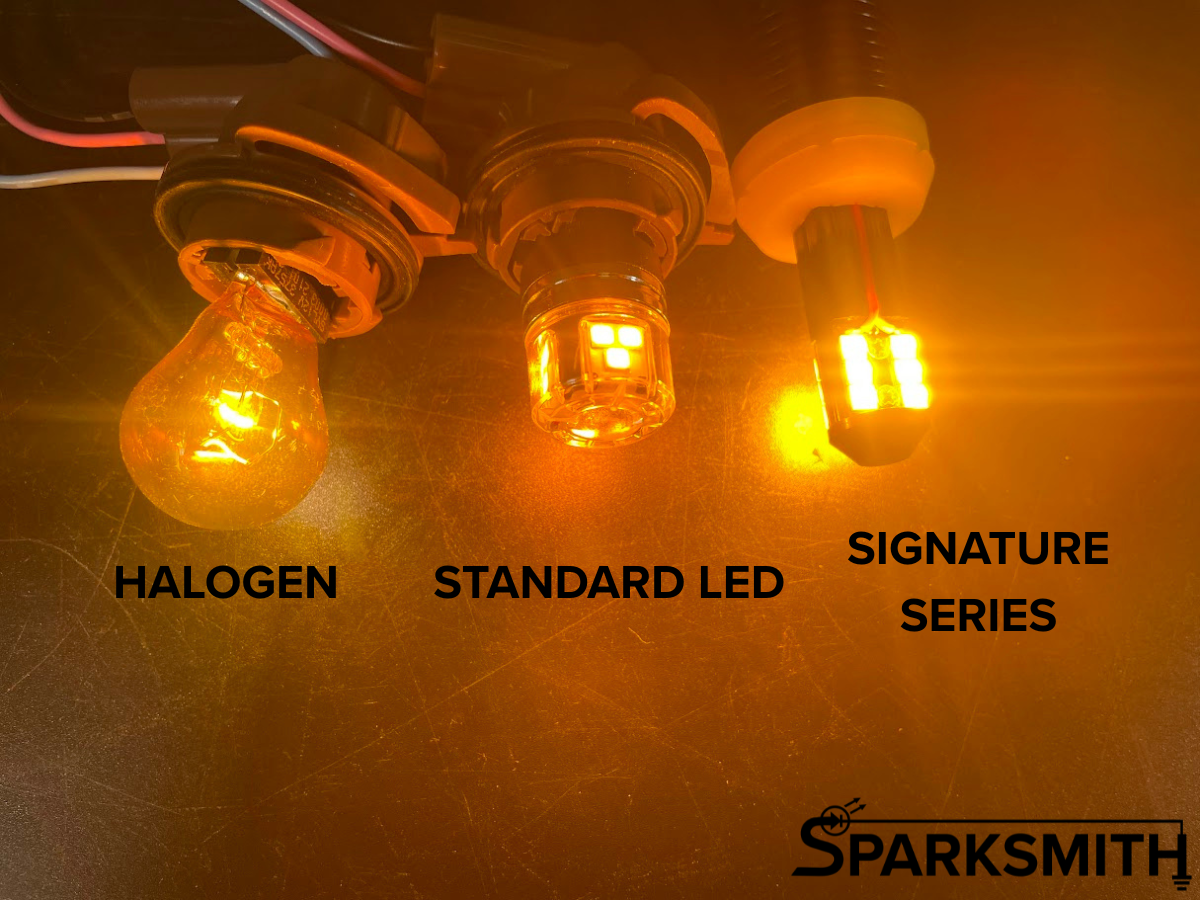 1156: Sparksmith Signature Series LED Bulbs (Amber)