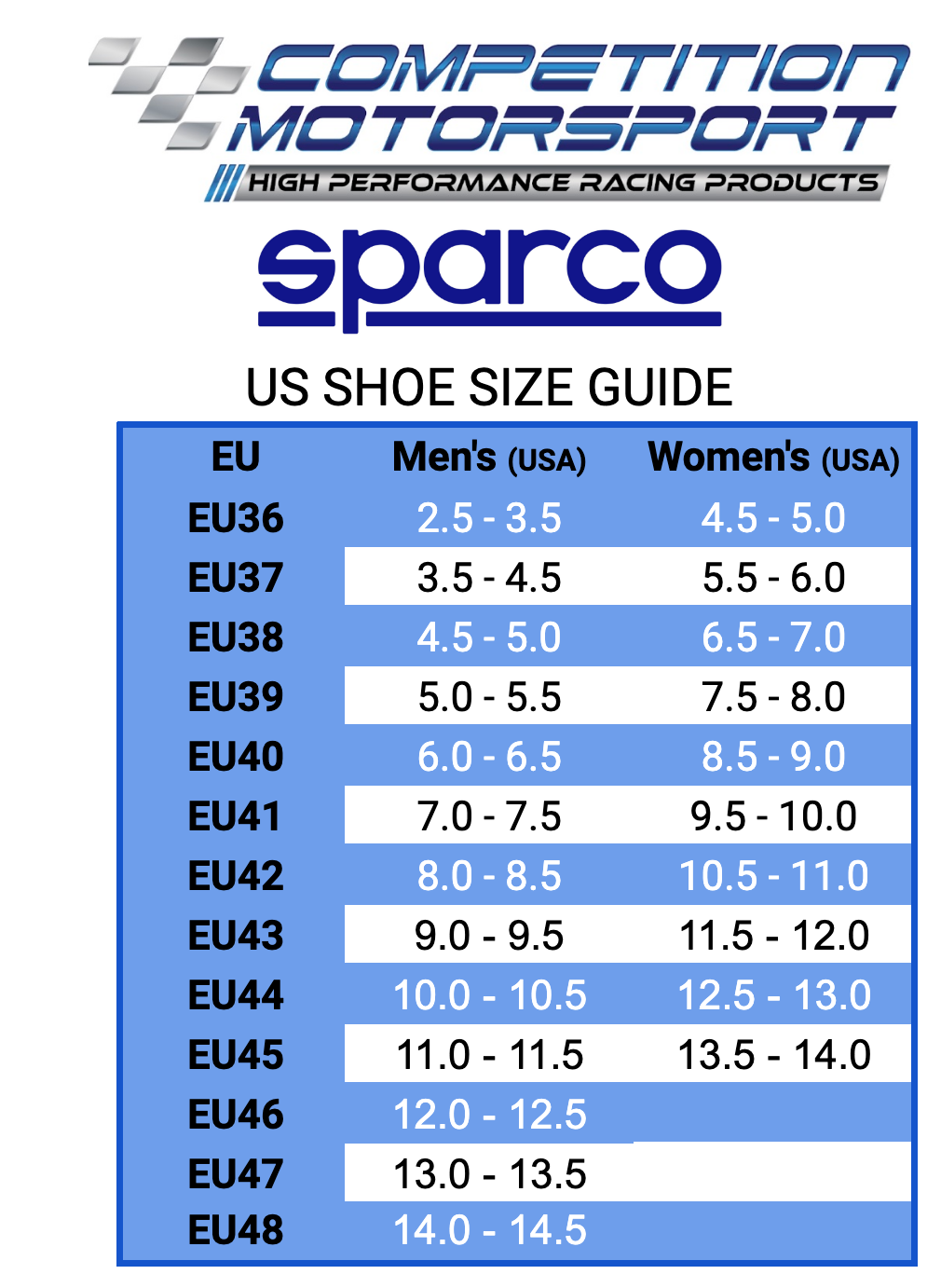 Sparco Skid Racing Shoes (New)