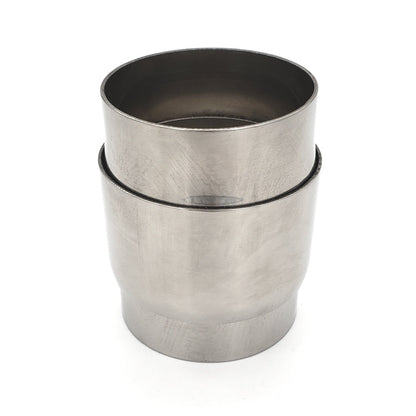 3.000" OD Double Slip Joint Adapter - Polished OD - 304 Stainless