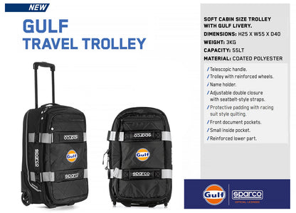 Sparco Gulf Travel Roller Bag