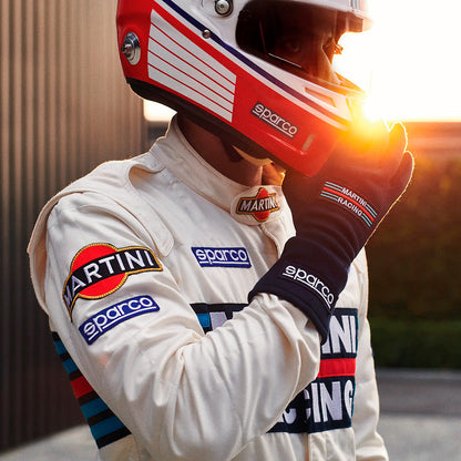 Sparco Martini Racing Driver Suit (White)