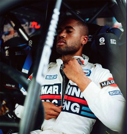 Sparco Martini Racing Driver Suit (White)