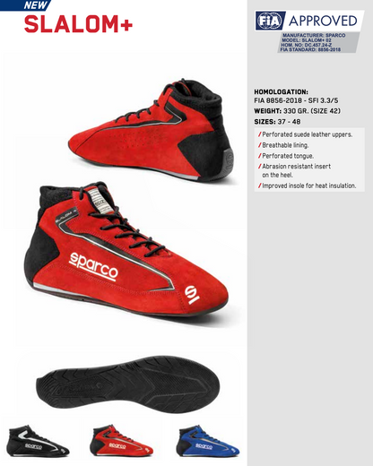 Sparco Slalom+ Racing Shoes | New Style