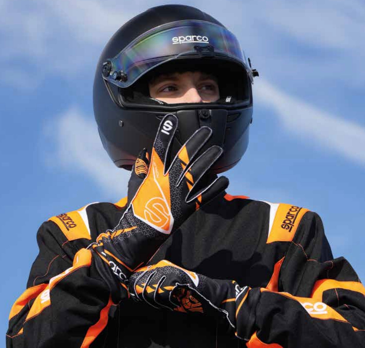 Sparco K-Attack Kart Racing Gloves | FIA 8877-2022