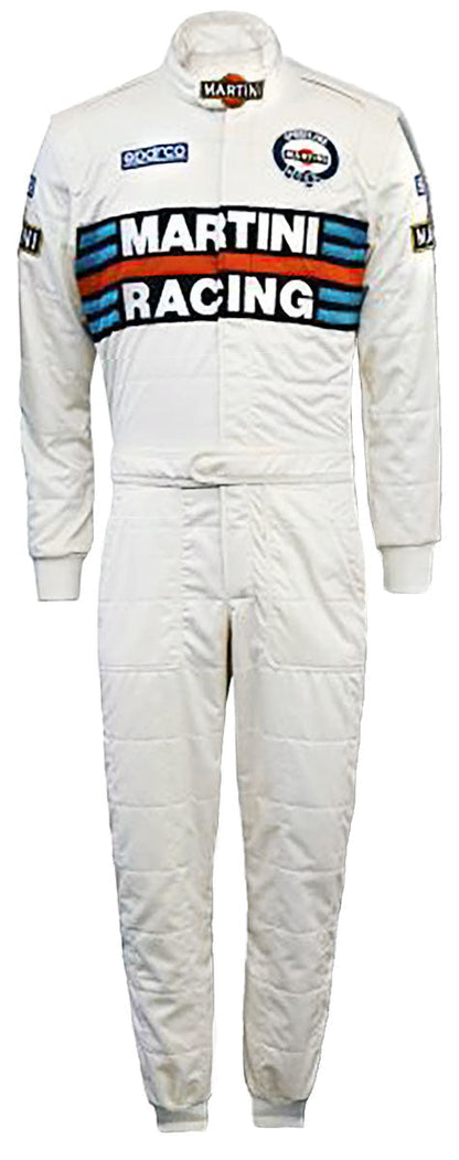 Sparco Martini Racing Driver Suit (White)
