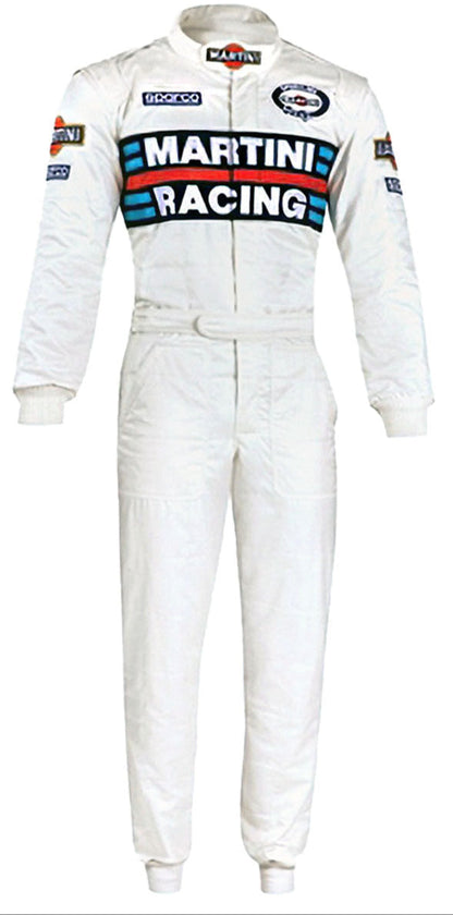 Sparco Martini Racing Driver Suit (White)