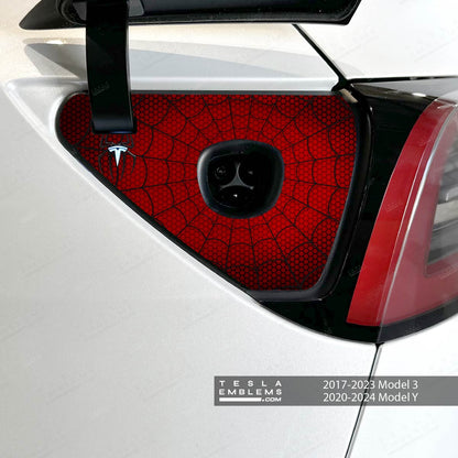 Spidey Senses Tesla Charge Port Wrap | Model Y