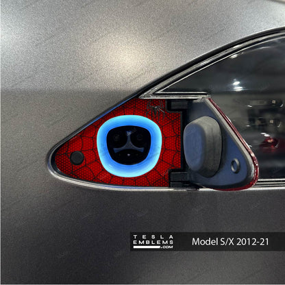 Spidey Senses Tesla Charge Port Wrap | Model X