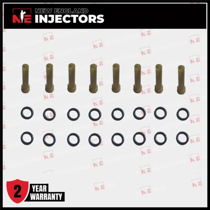 8 Chevy Vortec Spider Injection Rebuild Kit Oring Seals 5.7l Injector Style V8