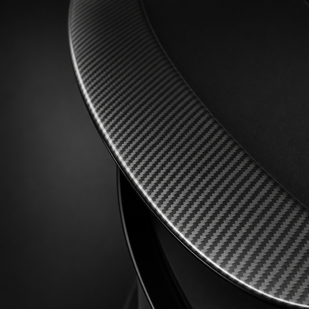 TESLA MODEL Y REAR TRUNK SPOILER REAL PRE-PREG DRY CARBON FIBER MATTE OR GLOSS
